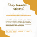 Queijo Emmental Artesanal Inteiro 5 Kg - Cruzília Minas